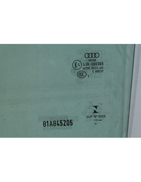 AUDI Q2 SZYBA DRZWI LEWA TYLNA 81A845205