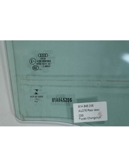 AUDI Q2 SZYBA DRZWI PRAWA TYLNA 81A845206