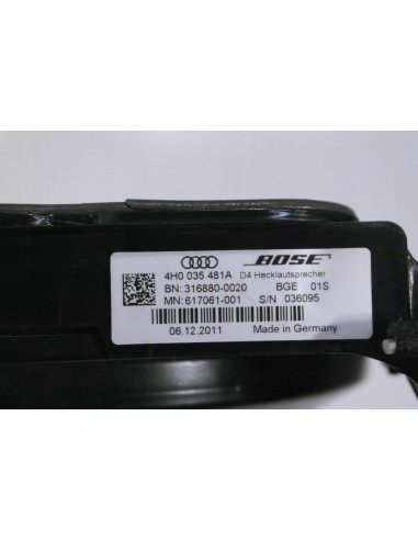 AUDI A8 4H D4 GLOSNIK BOSE SUBWOOFER 4H0035481A
