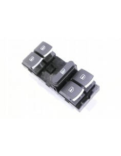 VW PANEL STEROWANIA SZYBAMI CHROM 5K4959857A 2