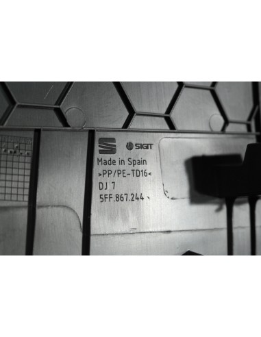 SEAT CUPRA FORMENTOR TAPICERKA SŁUPKA CZARNA PRAWA