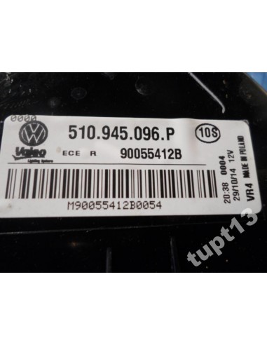 VW GOLF SPORTSVAN LAMPA TYLNA PRAWA 510945096P