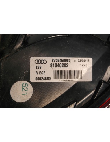 AUDI A3 8V FL 3-D LAMPA TYLNA PRAWA 8V3945096C