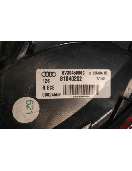 AUDI A3 8V FL 3-D LAMPA TYLNA PRAWA 8V3945096C