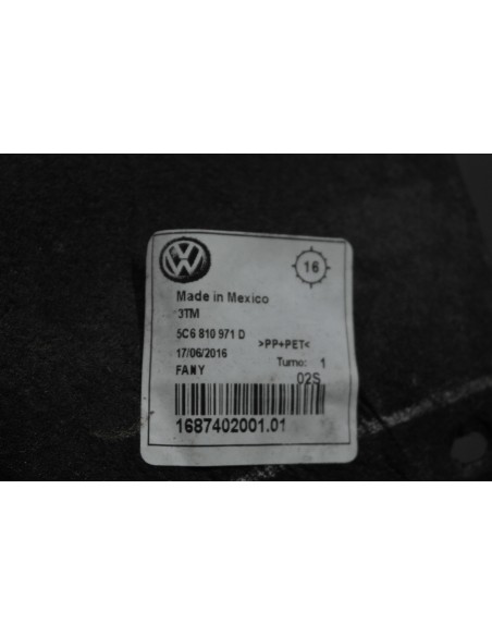 VW JETTA 5C6 NADKOLE LEWE TYLNE