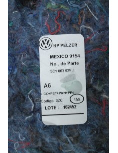 VW JETTA 5C6 WYGŁUSZENIE ŚCIANY DZIAŁOWEJ 2