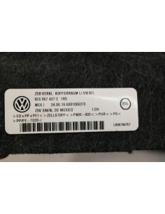 VW JETTA 5C6 BOCZEK BAGAŻNIKA LEWY 2