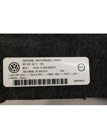 VW JETTA 5C6 BOCZEK BAGAŻNIKA LEWY