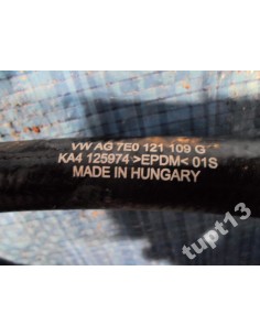 VW T5 LIFT T6 2.0 TDI PRZEWÓD WODNY 7E0121109G 2