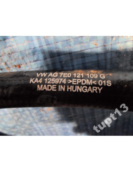 VW T5 LIFT T6 2.0 TDI PRZEWÓD WODNY 7E0121109G