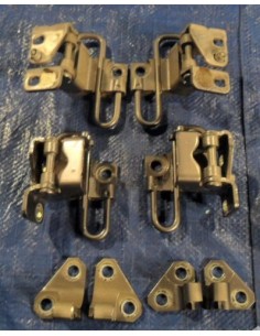 VW GOLF VI ZAWIASY DRZWI LEWY TYŁ LA7T