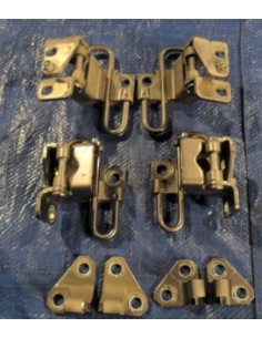 VW GOLF VI ZAWIASY DRZWI PRAWY TYŁ LA7T