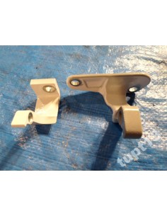 VW T5 LIFT T6 ZAWIASY DRZWI PRAWYCH LB9A BIAŁE 2