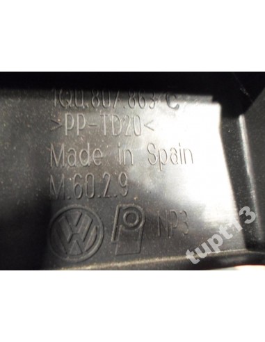 VW EOS FL ŚLIZG ZDERZAKA TYŁ 1Q0807863