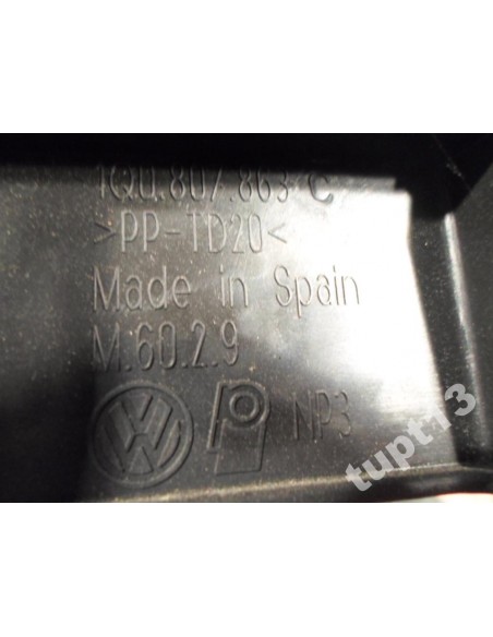 VW EOS FL ŚLIZG ZDERZAKA TYŁ 1Q0807863