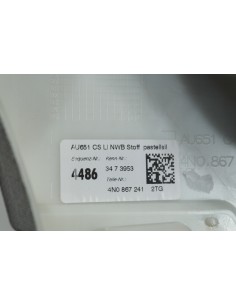 AUDI A8 4N D5 TAPICERKA SŁUPKA LEWA 4N0867241 2