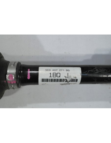 VW JETTA 5C6 2.0 TDI DSG PÓŁOŚ KOMPLETNA 5C0407271BQ