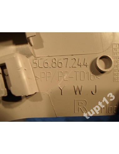 VW JETTA FL 2014-15R TAPICERKA SŁUPKA B PRAWA