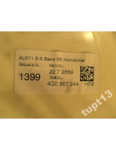 AUDI ALLROAD 4G0 TAPICERKA SŁUPKA PRAWA