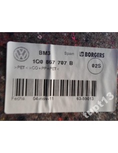 VW EOS FL OSŁONA DYWAN 1Q0867707B 2