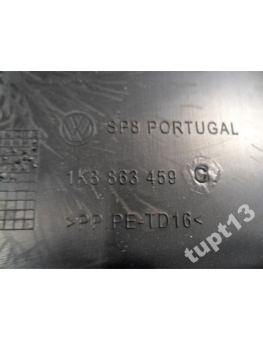 VW SCIROCCO OSŁONA PLASTIK NA PAS TYLNY CZARNY