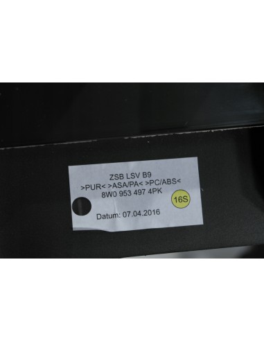 AUDI A5 S5 CABRIO 8W7 OSŁONA OBUDOWA STACYJKI