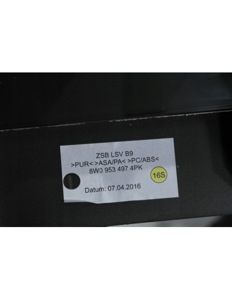 AUDI A5 S5 CABRIO 8W7 OSŁONA OBUDOWA STACYJKI