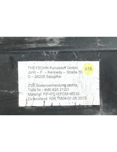 AUDI Q7 4M LISTWA PROGOWA PRAWA 4M0825212D