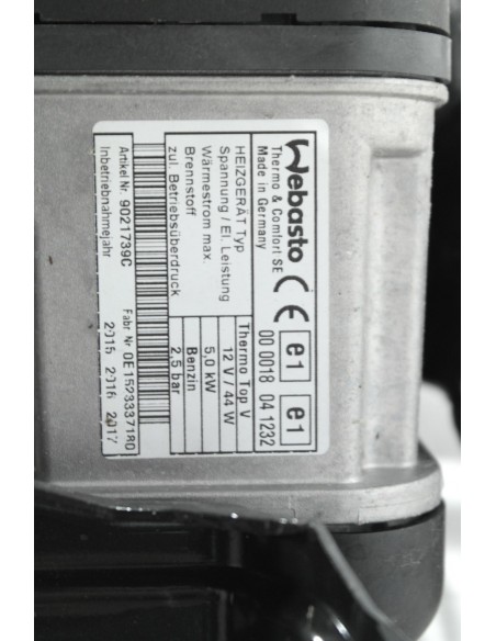 SHARAN ALHAMBRA WEBASTO 7N0815065AC