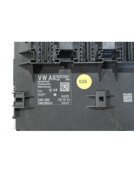 VW SHARAN 7N0 STEROWNIK MODUŁ KOMFORTU 5K0937086T