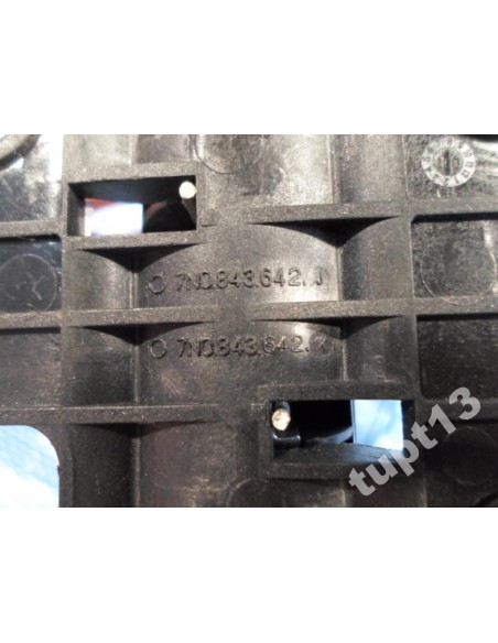 VW SHARAN 2012-14 R KLAMKA PRAWY TYŁ 7N0843642