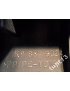 VW GOLF VI KOMBI TAPICERKA KLAPY 1K9867603A CZARNA 2