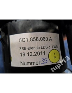 VW GOLF VII RAMKA NA WŁĄCZNIK ŚWIATEŁ 5G1858060A 2