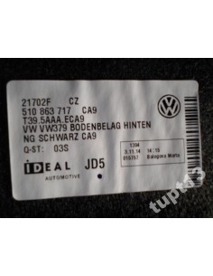 VW GOLF SPORTSVAN DYWAN BAGAŻNIKA 510863717 2
