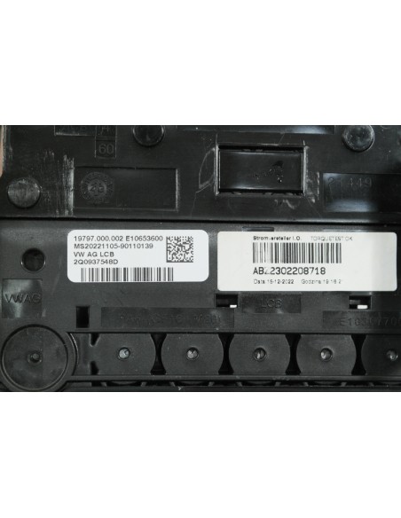 VW AUDI SEAT SKODA KLEMA BEZPIECZNIK AKUMULATORA 2Q0937548D