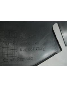 SKODA SCALA OSŁONA SŁUPKA LEWA 657867765C 2