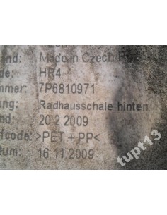 VW TOUAREG 2010-14R NADKOLE LEWY TYŁ 7P6810971 2