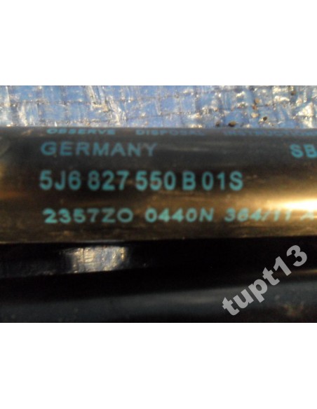 SKODA FABIA II SIŁOWNIKI TELESKOPY KLAPY TYLNEJ