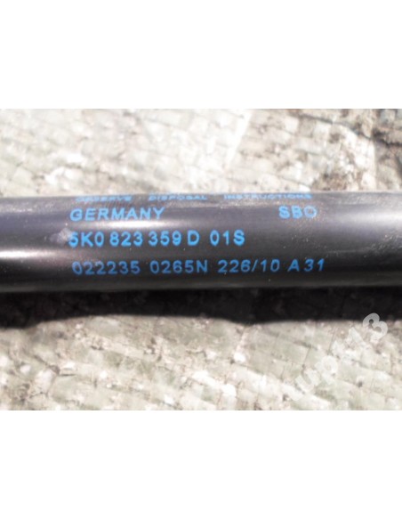 VW GOLF VI CABRIO SIŁOWNIK TELESKOP MASKI