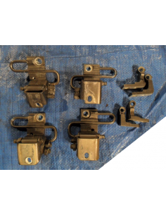 VW TOURAN 2011-2013 ZAWIAS DRZWI LEWY TYŁ LD7R