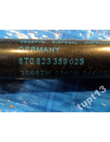 AUDI A4 8K0 SIŁOWNIK TELESKOP MASKI ORGINAŁ