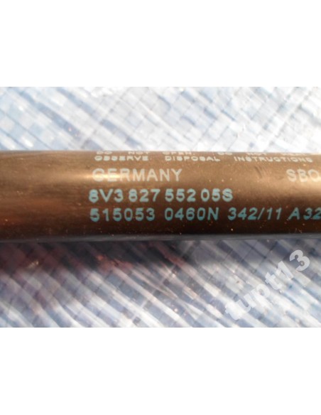 AUDI A3 8V0 SIŁOWNIKI TELESKOPY KLAPY 8V3827552