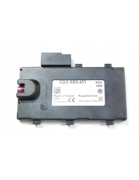 VW SEAT SKODA AUDI WZMACNIACZ ANTENOWY 5G0980611