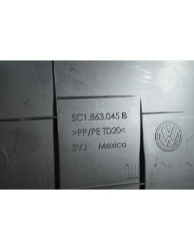 VW BEETLE 5C5 TAPICERKA SŁUPKA CZARNA LEWA