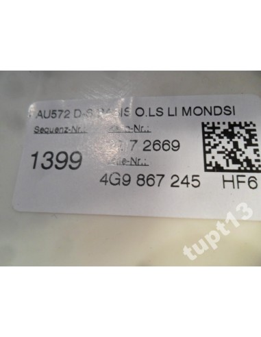 AUDI ALLROAD 4G0 TAPICERKA SŁUPKA LEWA