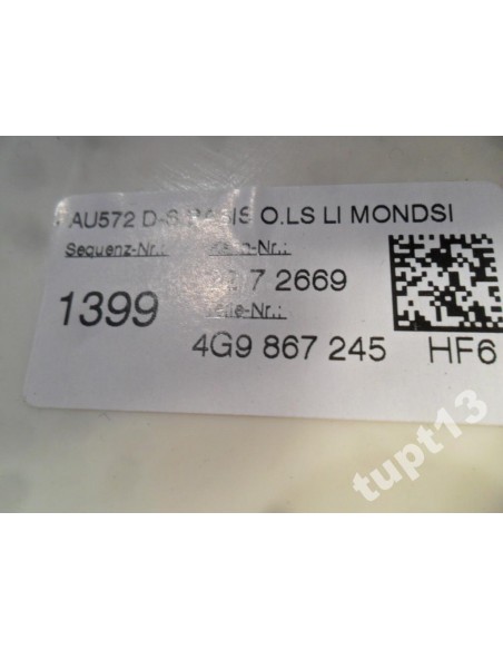 AUDI ALLROAD 4G0 TAPICERKA SŁUPKA LEWA