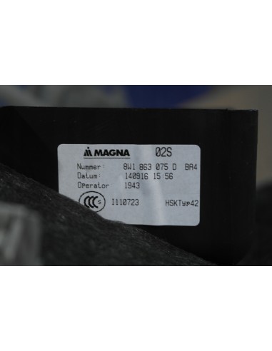 AUDI A4 8W0 OSŁONA DOLNA SZARA 8W1863075D