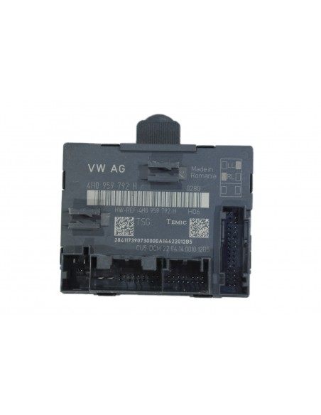 AUDI A8 LIFT 4H MODUŁ DRZWI PRAWY PRZÓD 4H0959792H