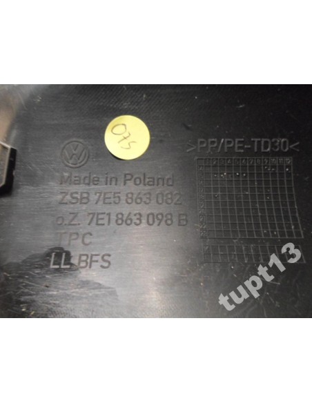 VW T5 T6 NAKŁADKA PLASTIK 7E1863098B