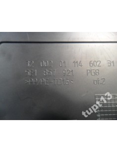 SKODA OCTAVIA III SCHOWEK MAŁY CZARNY 2